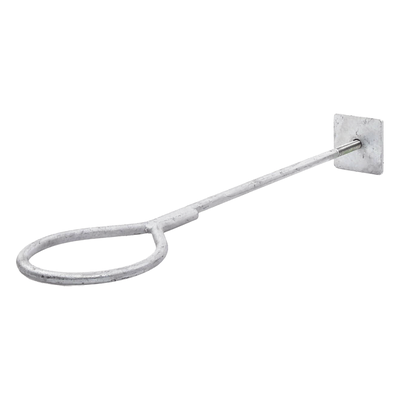 Ancla de Pared o Losa / Argolla 1/2' / Galvanizado por Inmersión / 64.4 cm (21.1 in) Largo / Torre hasta 30 m (98.4 ft)