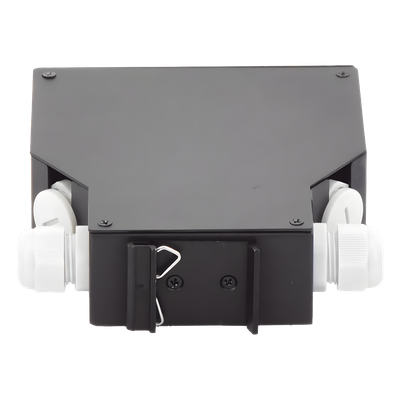 Distribuidor de Fibra Óptica / Riel DIN / 12 Acopladores LC/UPC Duplex / Monomodo / 24 Fusiones / 4 x 12.6 x 14.2 cm (1.57 x 4.96 x 5.59 in)
