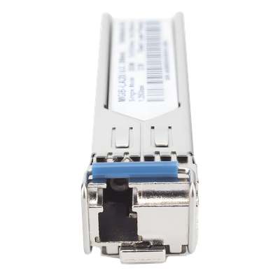 Transceptor WDM SFP / 1G LC / Mono Modo / 20 km / 1310nm TX 1550nm RX / 66 pies