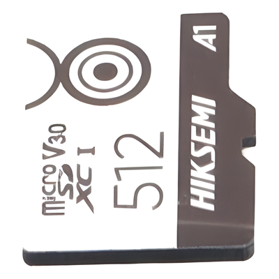 Tarjeta MicroSD / 512 GB / 100 MB/s Lectura / 85 MB/s Escritura / Clase 10 U3 V30 / TLC NAND / Videovigilancia Móvil 24/7 / -25°C a 85°C