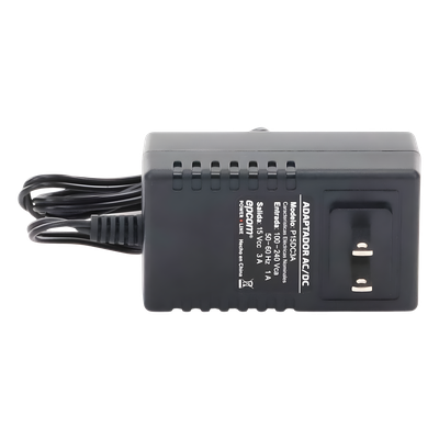Fuente de Poder Regulada / 15 VCC / 3 A / Entrada 100-240 VCA / 36 W / 88x50x35 mm (3.46x1.97x1.38 in)