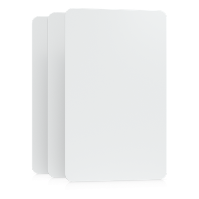 Tarjeta de Acceso NFC / MIFARE DESFire EV3 / AES-128 / ISO 7810 ID-1 / 13.56 MHz / Paquete 10 Piezas
