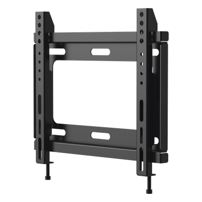 Soporte de Pared Universal para Pantallas / VESA 100x100 y 200x200 / Acero SPCC / 250 x 220 x 25 mm / 0.75 kg / Negro