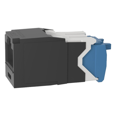 Jack RJ45 / Cat 6A / UTP / 8P8C / Tool-Free / 22-26 AWG / -10°C a 65°C / Negro