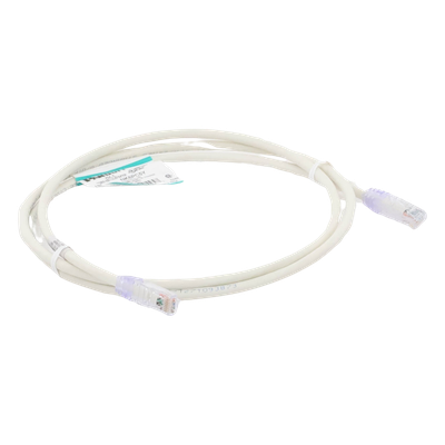 Cable de Parcheo UTP / Cat 6 / 1.5 m (4.92 ft) / 24 AWG / T568B / CM / Blanco Mate