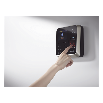 Lector biométrico / NPU con IA / 500,000 usuarios / WiFi+Ethernet+RS-485 / IP65 / EM-MIFARE-DESFire-FeliCa-NFC-Bluetooth