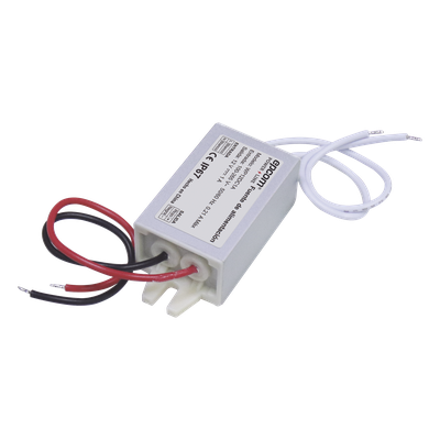 Fuente de alimentación / 12 VCC / 1 A / IP67 / 46x20x30 mm / -30°C a 50°C / 100-240 VCA