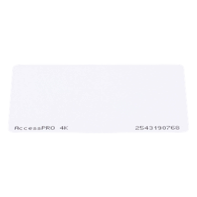 Tarjeta MIFARE Classic / 13.56MHz / 4KB / PVC Imprimible / ISO CR80 / UID 34 Bits