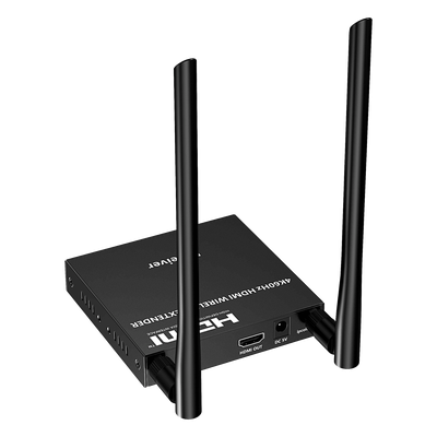Receptor Inalámbrico HDMI / 4K@60Hz 4096x2160 / Tecnología ipcolor STREAM / Banda 5G 5.18-5.24 GHz / Alcance 50 m (164 ft) / 1 a 4 Conexiones Simultáneas