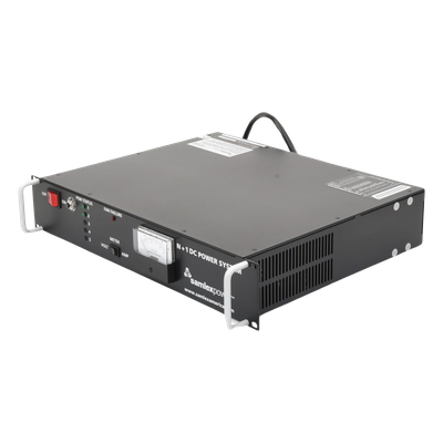 Fuente de Poder Conmutada / 13.8 VCC / 40 A Continua / Rack 19" 2U / Cargador de Baterías 8 A / Escalable 100 A