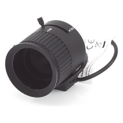 Lente Varifocal / 2.7 a 10 mm / 3 Megapixel / Auto Iris / Formato 1/2.7" / Ángulo 108.2° a 35.7° / Montaje CS