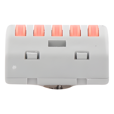 Conector de Distribución Eléctrica / 1 Entrada 4 Salidas / 250V 32A / 12AWG-28AWG / 2.6 x 2.1 x 1.5 cm (1.02 x 0.83 x 0.59 in)
