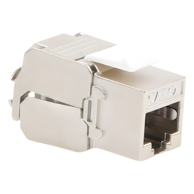 Módulo Jack Keystone / Cat6A / Blindado STP / Toolless / T568A/B / -40°C a 85°C / 24-26 AWG