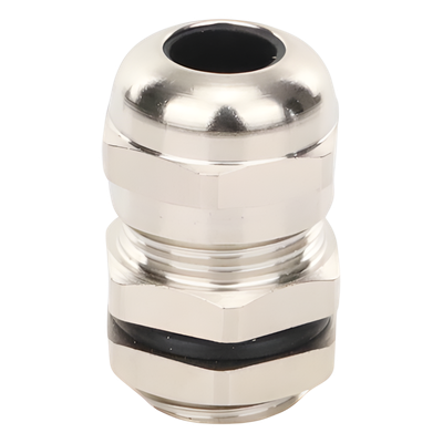 Conector Tipo Glándula / Ajustable 3-6.5 mm / Rosca M14 / IP68 / Latón Niquelado / -40℃ a 100℃