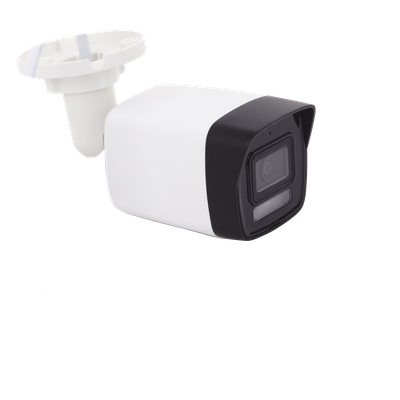 Cámara Bala IP / 4 Megapixel / Lente 2.8 mm / Dual Light 30 m (98.4 ft) / Micrófono Integrado / AcuSense Lite / IP67 / PoE