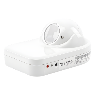 Analizador Receptor Óptico / Campo de Visión 80° / Detección Dual de 2 Longitudes de Onda / Rango 6 a 50 m (19.7 a 164 ft) / Soporte para 7 Emisores
