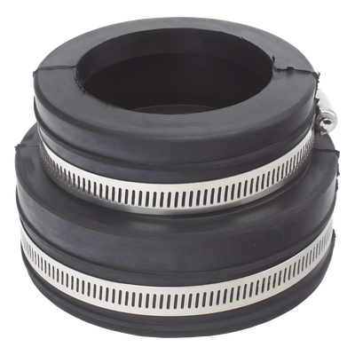 Bota de Caucho para Placa Pasamuro / 4" (101.6 mm) / EPDM Resistente a Intemperie / Diseño Universal / Sin Inserto