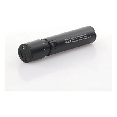 Localizador Visual de Fallos / Láser 650nm / 15mW / 8-10 km / Conector Universal SC/FC/ST / USB Recargable / -10°C a 50°C / 0.49 x 0.10 x 0.10 pies