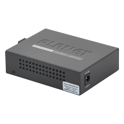 Convertidor de Medios / 1000 Mbps / Fibra Multimodo / 550 m (1804.5 ft) / Conector SC / LFP Configurable
