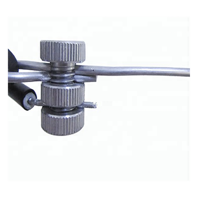 Abrazadera para Cerco Eléctrico / Aleación de Aluminio / Apriete Manual Sin Herramientas / Múltiples Cables / Alto Voltaje