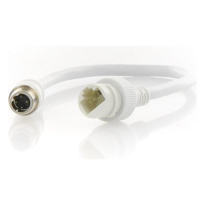 Cable Adaptador M12 a RJ45 / Conector Industrial / Para Sistemas Móviles / Red Ethernet