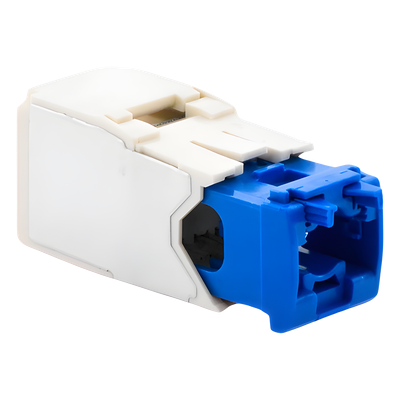 Conector Jack RJ45 / Categoría 6A / 10GBase-T / Terminación TG / Mini-Com / 8P8C / 22-26 AWG / -10°C a 65°C