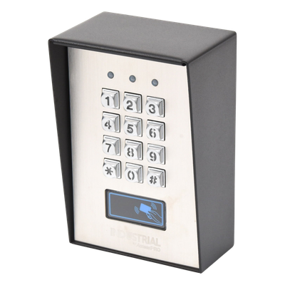 Teclado de Control de Acceso / 3 Métodos de Acceso / 1,200 Usuarios / 3 Relés / Salida Wiegand / Antivandálico / Lector de Proximidad