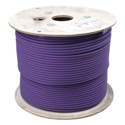 Bobina de Cable U/UTP / Cat6A / 23 AWG / LS0H / 305 m (1000 pies) / 500 MHz / 10GBase-T
