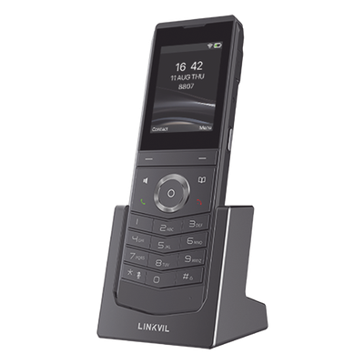 Teléfono IP Wi-Fi Portátil / Wi-Fi 6 Dual Banda / IP67 / Bluetooth 5.0 / Batería 1900 mAh / Pantalla 2.4''