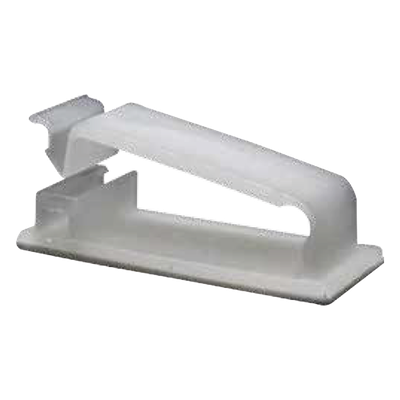 Clip Organizador de Cables / Auto-Adherible / 5 Unidades / Soporte 8.0 mm (6 AWG) / Carga 250 g (0.551 lb) / -5°C a 65°C (23°F a 149°F)