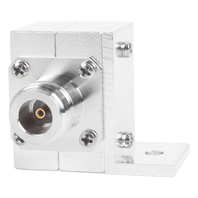 Protector Coaxial RF / 1.5-700 MHz / 50 Ω / 2 kW / Conectores N Hembra / Ceja Lateral / Flange