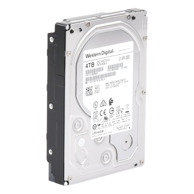 Disco Duro Enterprise / 4 TB / 7200 RPM / HelioSeal / 550 TB Año Carga / Data Center y NVR