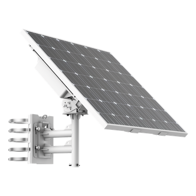 Kit Solar de Alimentación / Panel 80 W / Batería Litio 360 Wh / 2 Salidas 12 Vcd / IP66