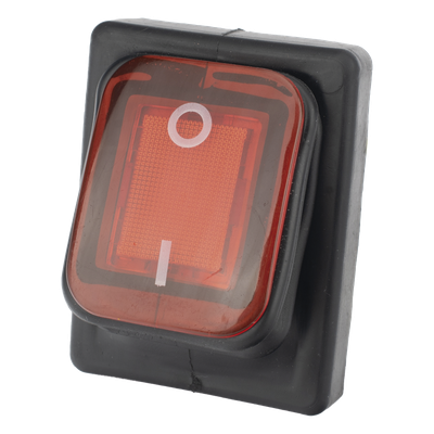 Interruptor Industrial con LED / IP65 / Contactos NO-COM-NC / Operación -40°C a 125°C / 12/24 VCC / 30A