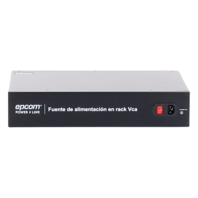 Fuente de Alimentación RACK / 16 Puertos / 480 W / 24 Vca / 20 A Total / 1.25 A Administrado por Canal / 19"