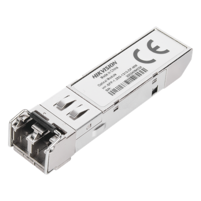 Transceptor Mini-GBIC SFP / 1.25 Gbps / 1 km (3280 ft) / LC Duplex / Multimodo 62.5/125 µm y 50/125 µm / 1310 nm / 0°C a 70°C