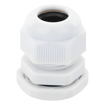 Conector Tipo Glándula / Plástico / Cable 6 a 12 mm / Rosca 20.2 mm (51/64')