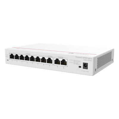 Router Controlador / 8 Puertos PoE LAN Gigabit / 2 Puertos WAN Gigabit / 1 Puerto LAN/WAN Gigabit / PoE 124 W / 64 APs / 250 Clientes / 16 Gbps Switching