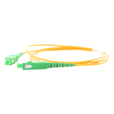 Jumper de Fibra Óptica / Monomodo SC/APC-SC/APC Simplex / 1 m (3.28 ft) / Forro PVC / 2 mm