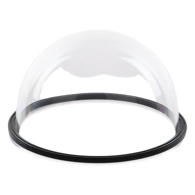 Burbuja Transparente para Domos Motorizados / IP66 / IK10 / 4.7' x 3' / Compatible TURBOHD e IP