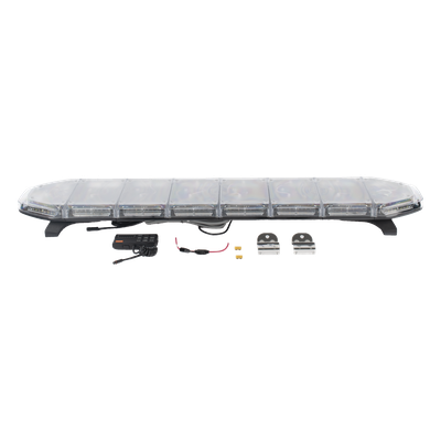 Barra de Luces LED / 47" (120 cm) / 112 LED Hyperlux / 18 Módulos / 45 Patrones / 12 A Máximo / SAE / Rojo/Blanco/Ámbar