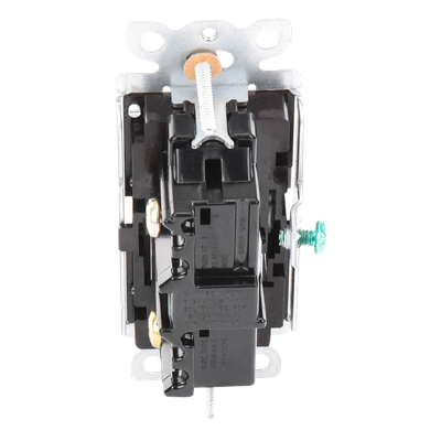Interruptor de Pared Unipolar / 15 A / 120/277 V / Accionamiento Paleta / Acabado Snow Satinado