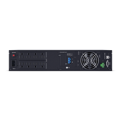 UPS Online Doble Conversión / 1000 VA / 900 W / 8 Tomas NEMA 5-15R / Onda Senoidal Pura / Rack o Torre 2 UR / LCD a Color