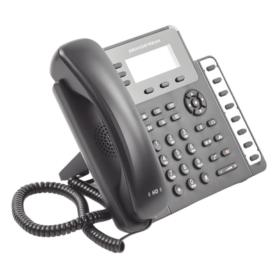 Teléfono IP / 3 Líneas SIP / Conferencia 4 Vías / 8 Teclas BLF / Pantalla LCD 132x64 / PoE / Dual Gigabit