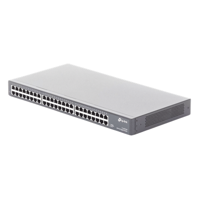 Switch / 48 Puertos Gigabit / 10/100/1000 Mbps / Green Ethernet / Rack o Escritorio