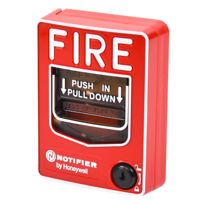 Estación Manual de Alarma Direccionable / Doble Acción / LED Bicolor / Terminales 12 AWG / UL 38 / ADA