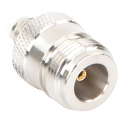 Adaptador Coaxial / FME-Hembra a N-Hembra / 50 Ohm / Conectores Chapados en Oro