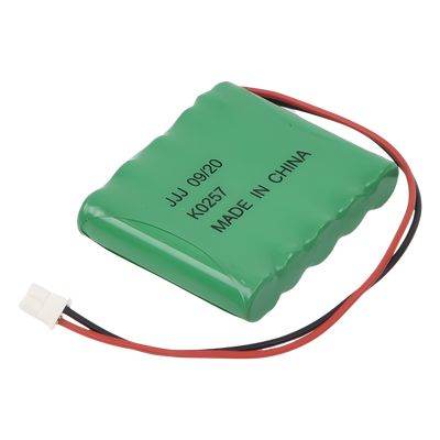 Batería de Respaldo NiMH / 6V / 700 mAh / Conector 2 Pines / Hasta 6 Horas de Autonomía