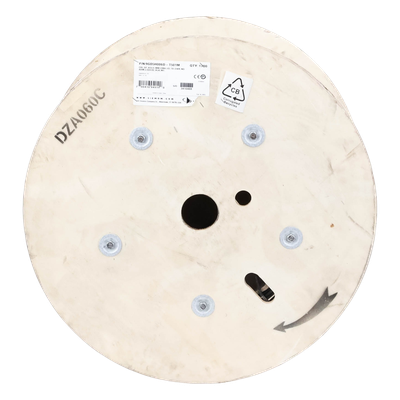 Cable de Fibra Óptica / 6 Hilos / Interior-Exterior / Tight Buffer / No Conductiva / LS0H / OM4 50/125 / 1 Metro (3.28 Pies)