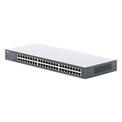 Switch no administrable / 48 puertos 10/100 Mbps / 96 Gbps capacidad de conmutación / 71.4 Mpps throughput / Rack 19" (48.26 cm)